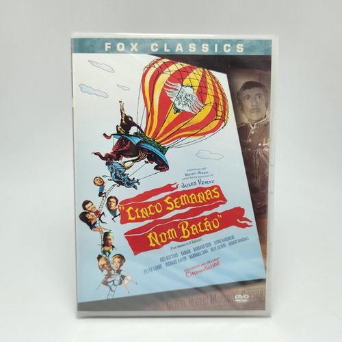 Dvd Filme Cinco Semanas Num Balão