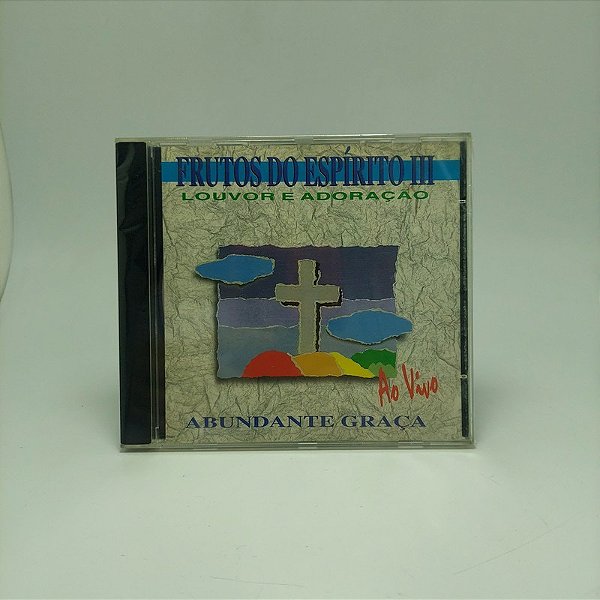 Cd Frutos Do Espirito Iii - Abundante Graca Ao Vivo