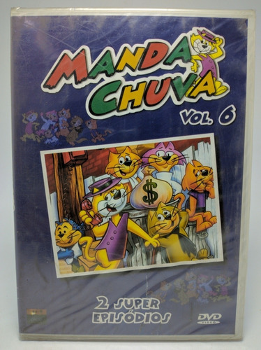 Dvd Manda Chuva Vol.6 - Desenho Original