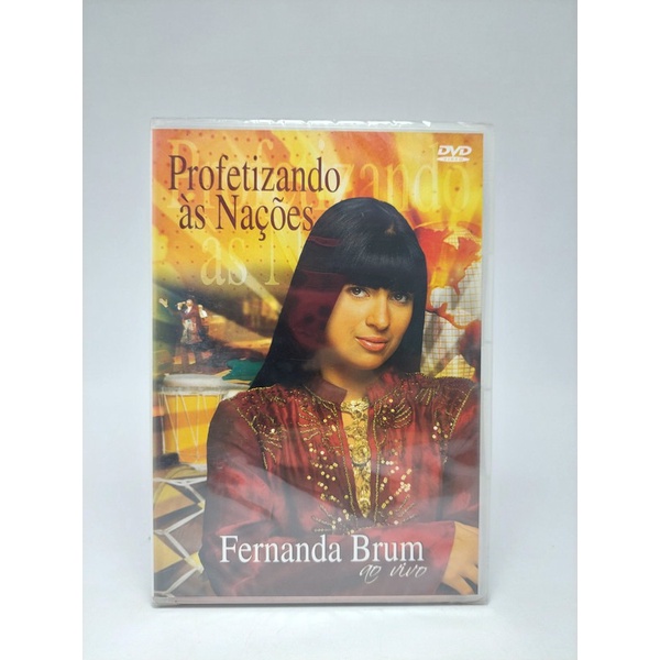 Dvd Fernanda Brum, Profetizando As Nacoes Original Lacrado
