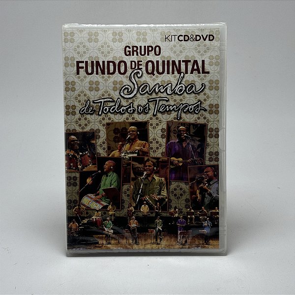 DVD + CD Fundo de Quintal Samba de Todos os Tempos