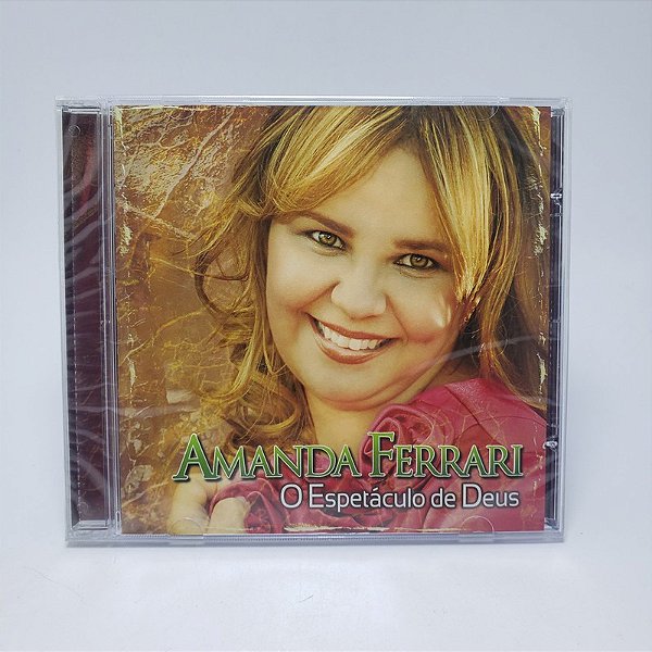 Cd Amanda Ferrari - O Espetaculo De Deus