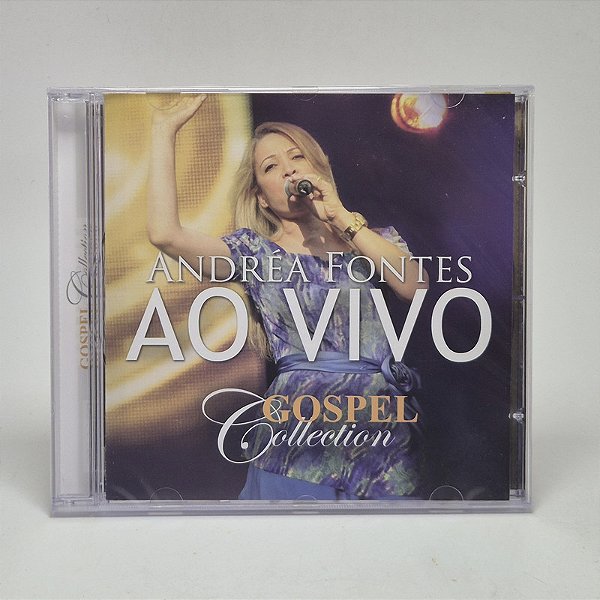 Cd Andréa Fontes - Ao Vivo Gospel Collection