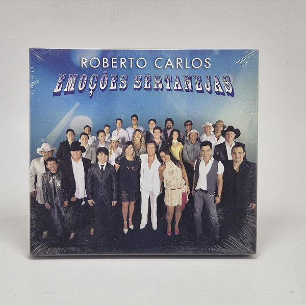 Cd Duplo Roberto Carlos - Emoções sertanejas