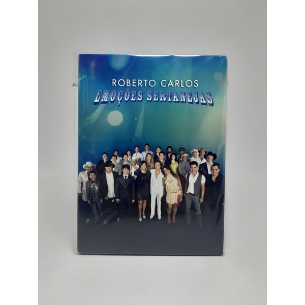 Dvd Roberto Carlos, Emocoes Sertanejas - Original
