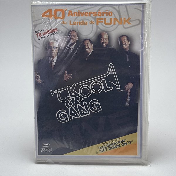 DVD Kool & the Gang 40º Aniversário