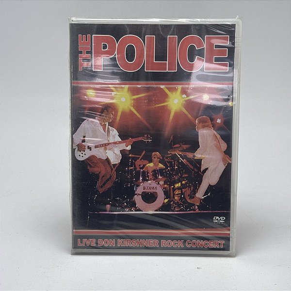 DVD The Police - Live Don Kirshner Rock Concert