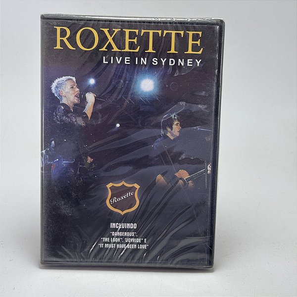 Dvd Roxette - Live In Sydney