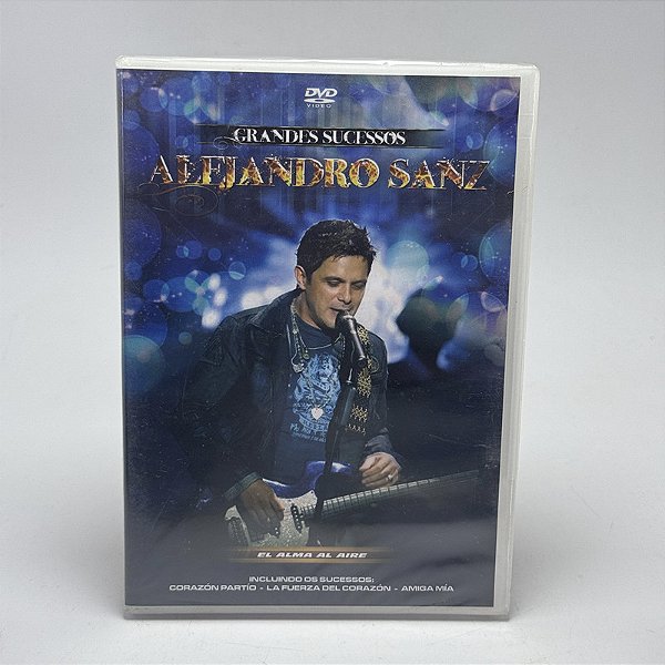 Dvd Alejandro Sanz - El Alma Al Aire