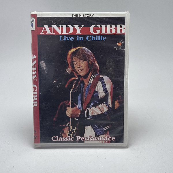 Dvd Andy - Gibb Live In Chille