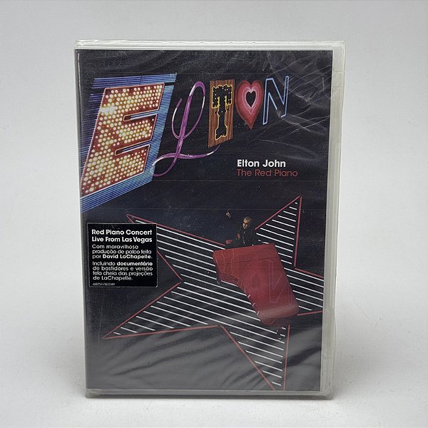 Dvd Duplo Elton John - The Red Piano Live From Las Vegas