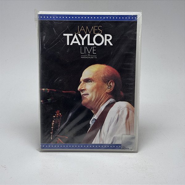 Dvd James Taylor - Live In Massachusetts