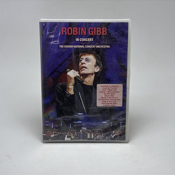 Dvd Robin Gibb - With The Danish Concert Orchestra