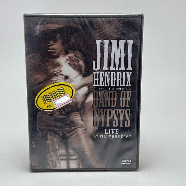 Dvd Jimi Hendix - Band of Gypsys Live At Fillmore East