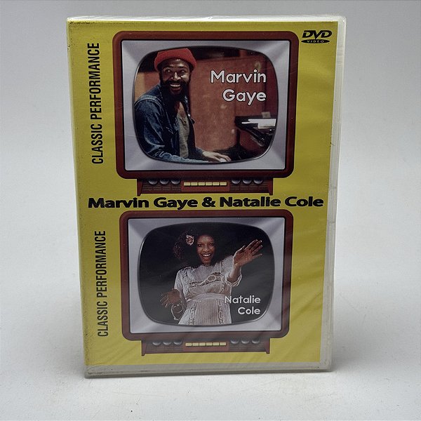 Dvd Marvin Gaye & Natalie Cole Classic Performance