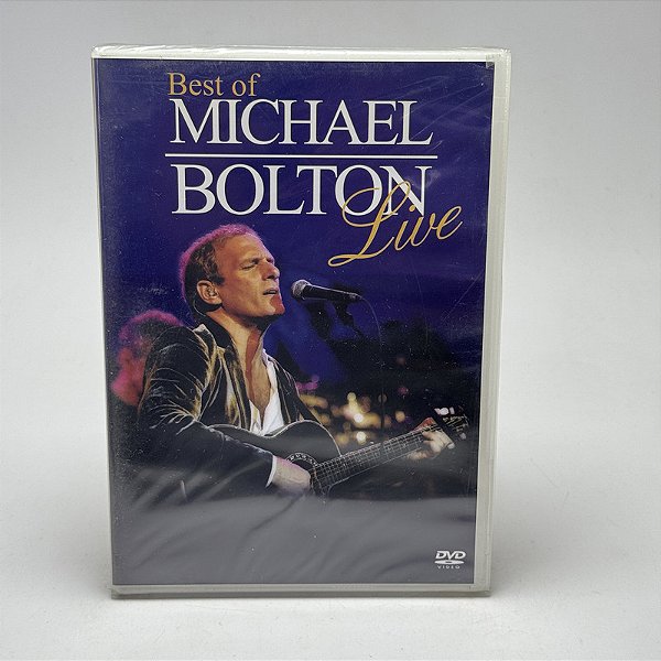 Dvd Michael Bolton - Live Best Of