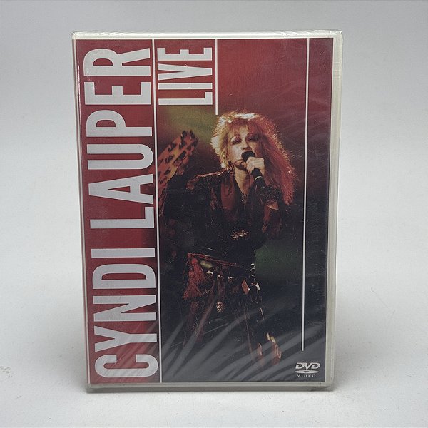 Dvd Cyndi Lauper - Live