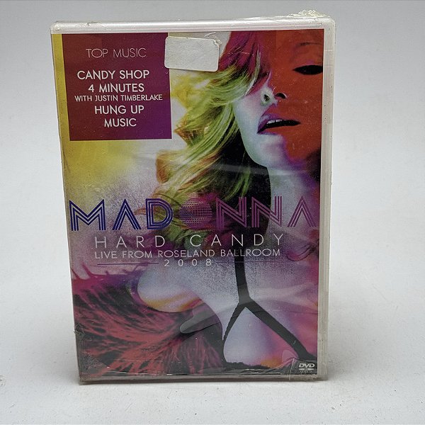 Dvd Madonna - Hard Candy Live From Roseland 2008
