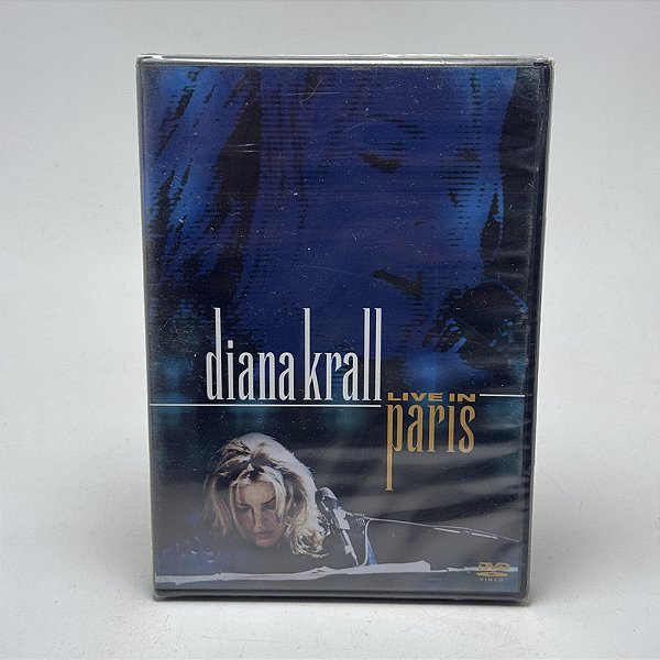 Dvd Dianne Krall - Live In Paris