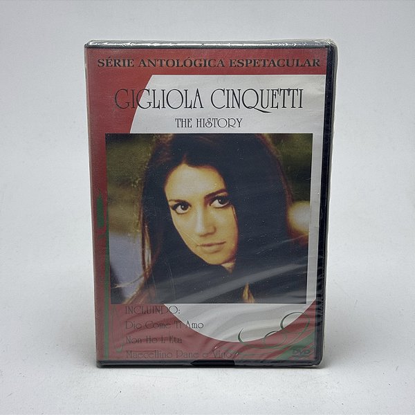 Dvd Gigliola Cinqueti - The History