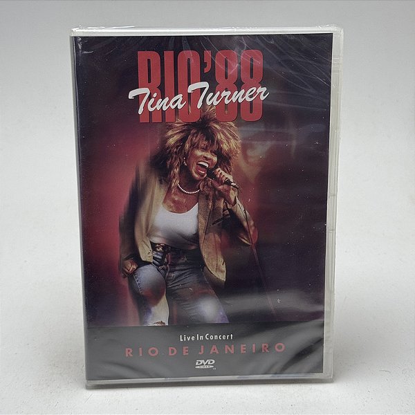 Dvd Tina Turner - Rio '88 Live in Rio de Janeiro