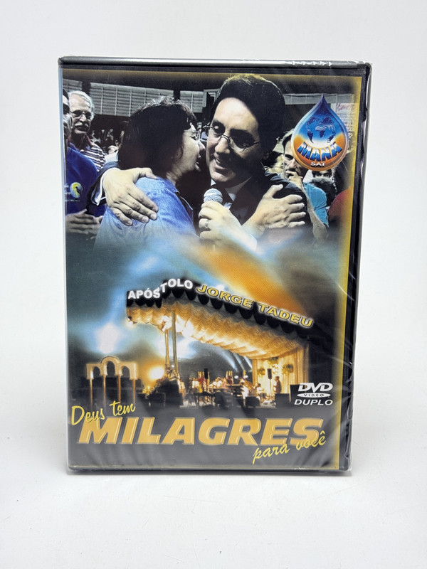 Dvd Apóstolo Jorge Tadeu - Deus Tem Milagres Para Você