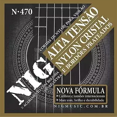 ENCORDOAMENTO PARA VIOLÃO NAILON TENSÃO ALTA  NIG