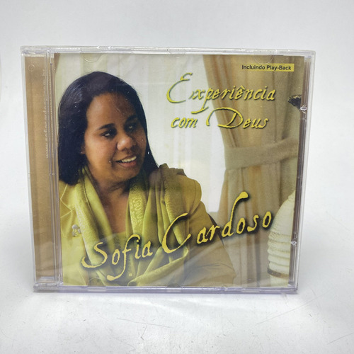 Cd Sofia Cardoso - Experiência Com Deus - Original Lacrado