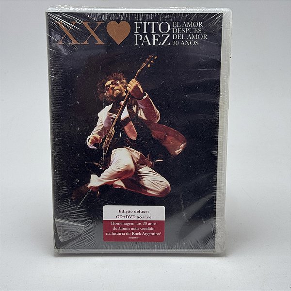 Cd + Dvd Fito Paez - El Amor Despues Del Amor 20 Años