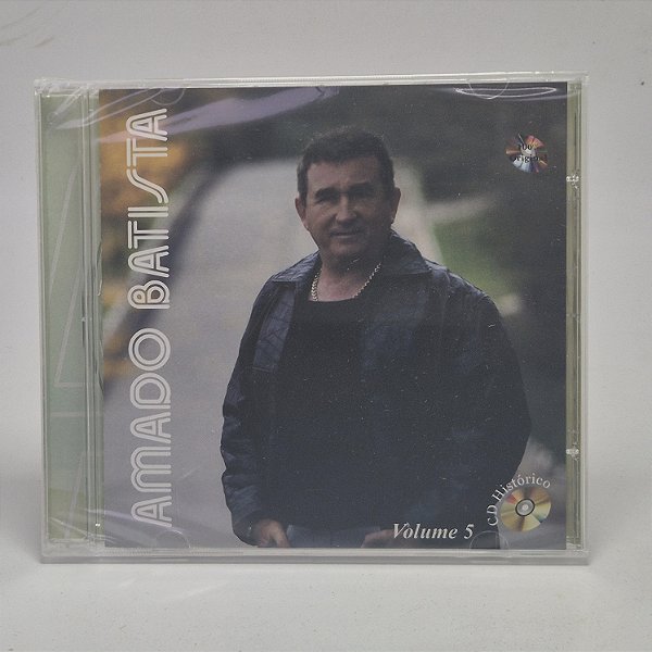 CD Amado Batista - Cd Historico Vol. 5 Sucessos