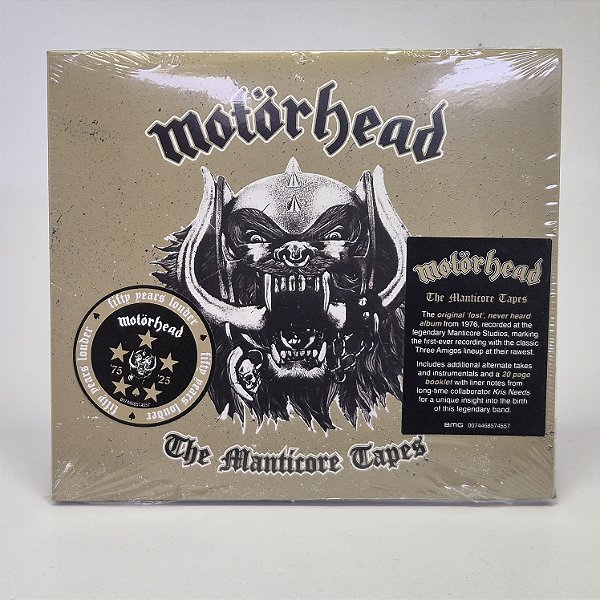 Motorhead - The Manticore Tapes - Digipack