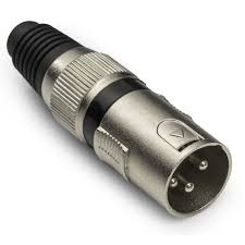 CONECTOR  XLR MACHO  TIAFLEX