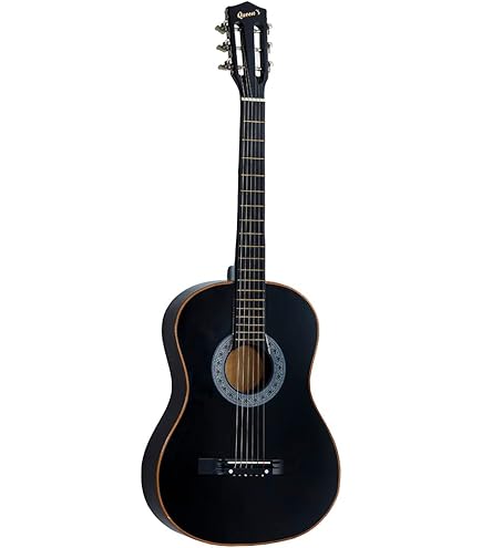 VIOLÃO 38´´ ACUSTICO COM TENSOR E CORDAS DE PRETO MXT