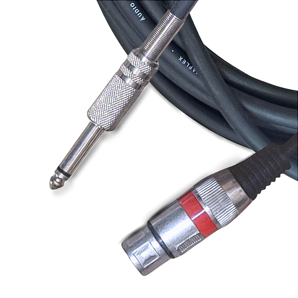 CABO JJF P10+XLR FEMEA 5 METROS BORRACHA