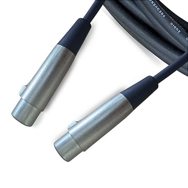 CABO JJF XLR+XLR FEMEA 5 METROS BORRACHA