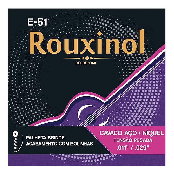ENCORDOAMENTO PARA CAVAQUINHO COM CHENILLE LEVE ROUXINOL R-32