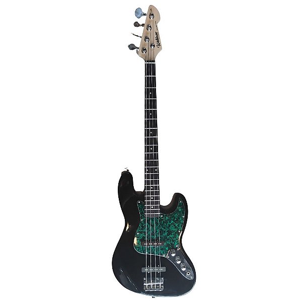CONTRABAIXO WALDMAN JAZZ BASS ELETRICO PASSIVO 4 CORDAS VERDE ESMERALDA