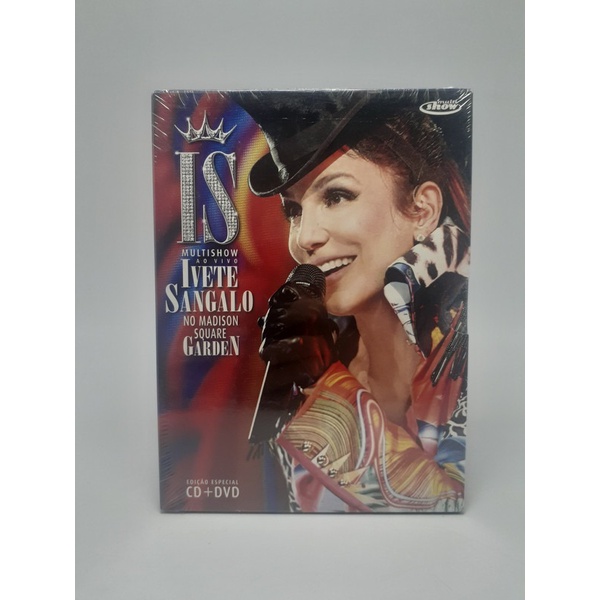 Dvd+cd Ivete Sangalo, No Madison Square Garden - Original
