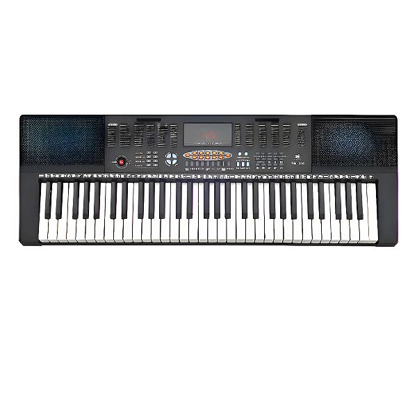 TECLADO MUSICAL MXT PRETO M-T1280