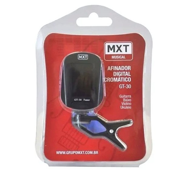 AFINADOR MXT DIGITAL GT-30 PRETO
