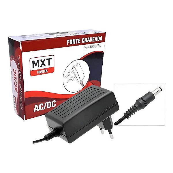 FONTE CHAVEADA 12V 2A 24W MXT