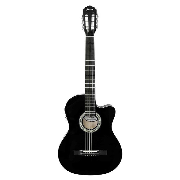 VIOLÃO ELETROACÚSTICO AÇO GIANNINI START SF-14 CEQ BLACK (BK)