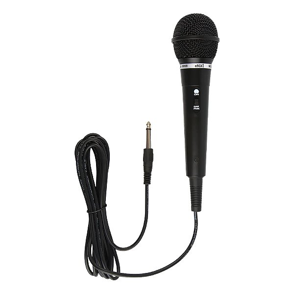 MICROFONE DINÂMICO M1800B PRETO MXT