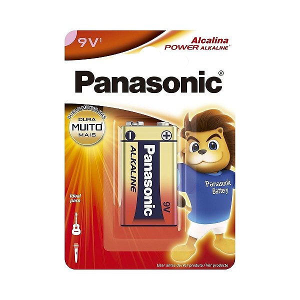 BATERIA 9V PANASONIC ALCALINA