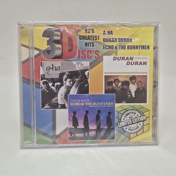 Cd 3Disc´s A-ha + Echo E The Bunnymen + Duran Duran