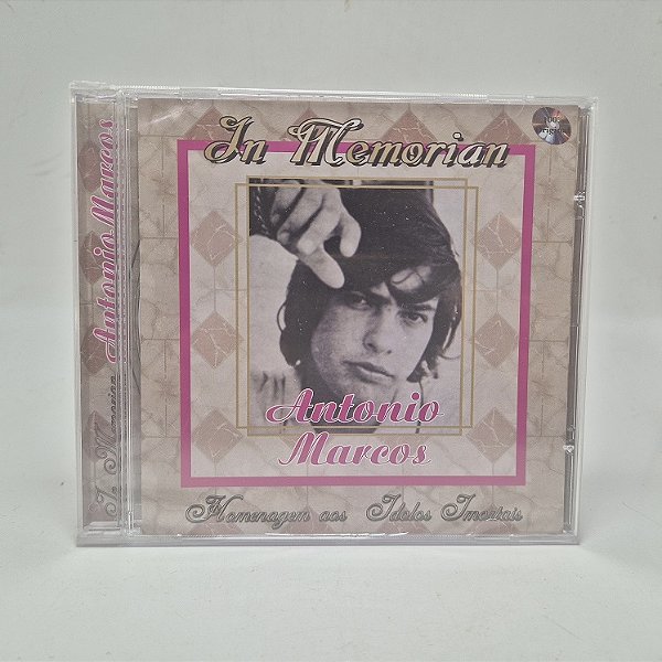 Cd Antonio Marcos - In Memorian - Sucessos