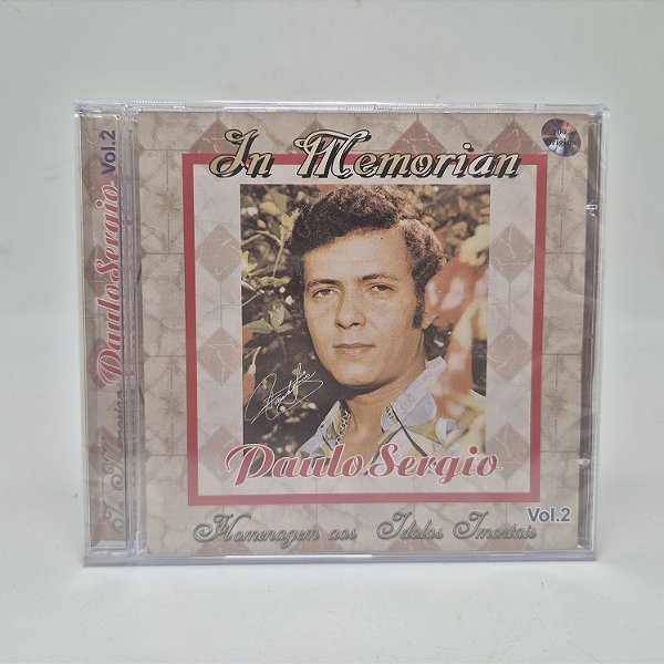 Cd Paulo Sergio - In Memorian Vol. 2 - Sucessos