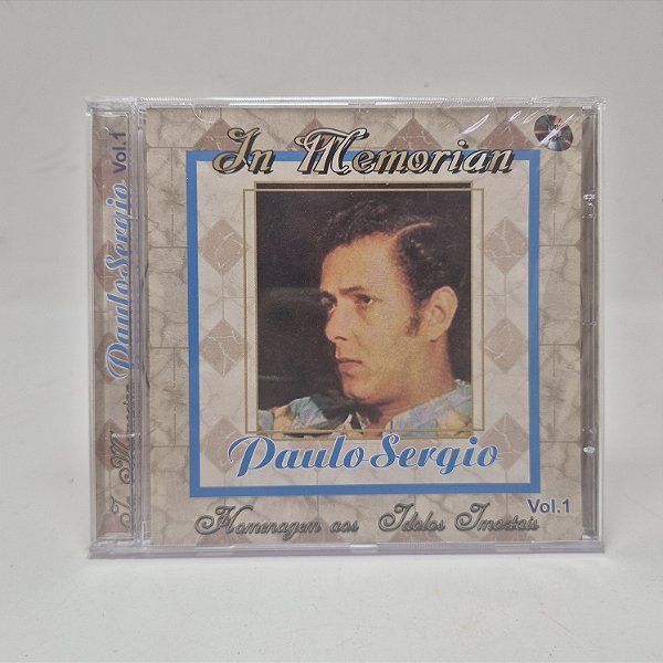 Cd Paulo Sergio - In Memorian Vol. 1 - Sucessos