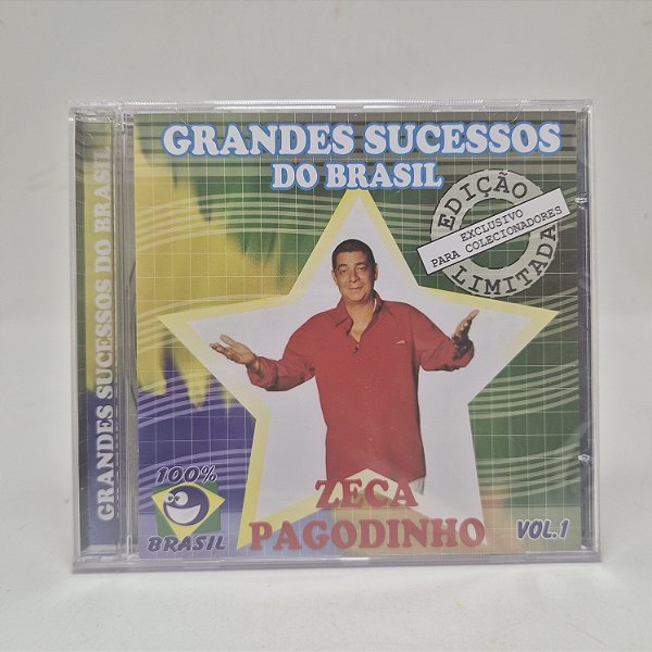 Cd Zeca Pagodinho Vol. 1 - Grandes Sucessos Do Brasil