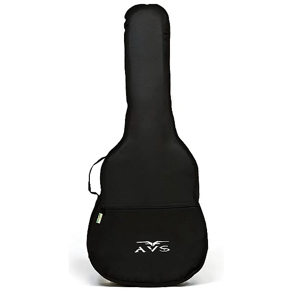 CAPA PARA VIOLÃO CLÁSSICO SIMPLES PRETO AVS